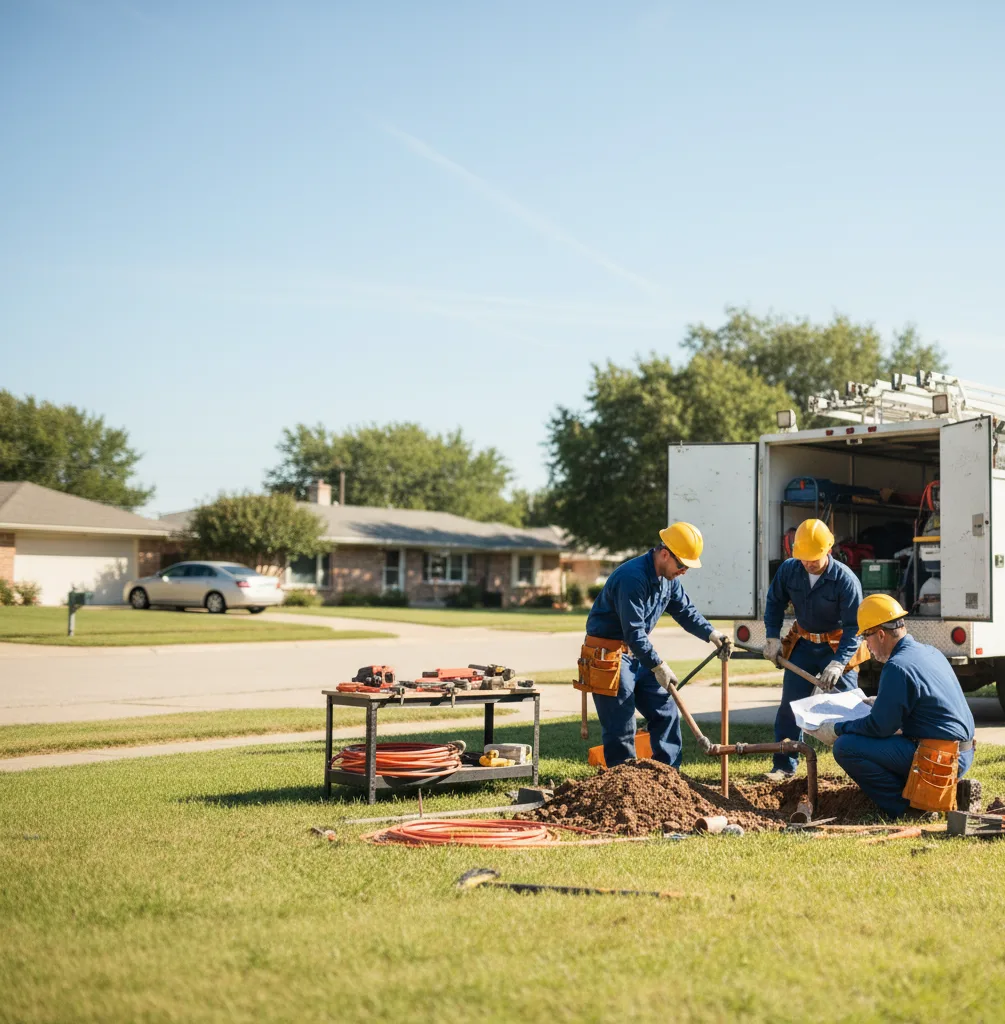 Leak Detection in Rhodes, MI